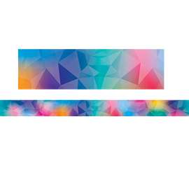 Mystical Magical Rainbow Prism Border, 35 Feet