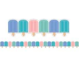 Calm & Cool Ice Pops Border, 35 Feet