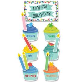 Color Pop Birthday Mini Bulletin Board
