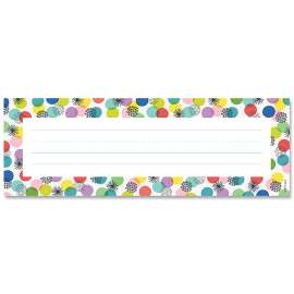 Color Pop Name Plates, 36/Pack