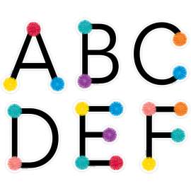 Pom Uppercase Letters