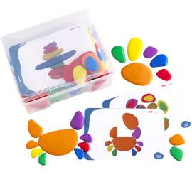 Rainbow Pebbles, Set of 36