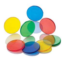 Transparent Counters 1", Set of 250