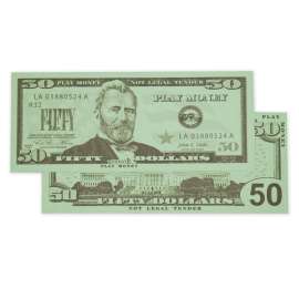 $50 Bills, Set of 50