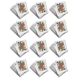 Standard Playing Cards, 12 Sets