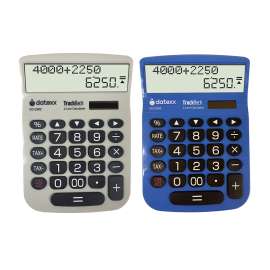 Teledex 2-Line TrackBack Large Desktop Calculator