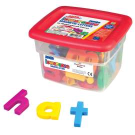 AlphaMagnets, Jumbo Lowercase, Multi-Colored, 42 pcs