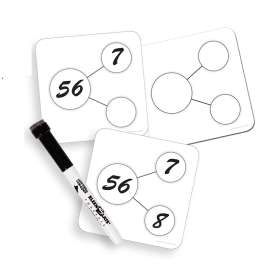 Write-On/Wipe-Off Number-Bonds Cards