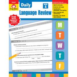 Daily Language Review Teachers Edition, Grade 4
