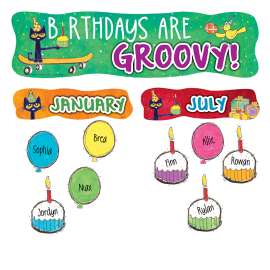Pete the Cat Happy Birthday Mini Bullletin Board