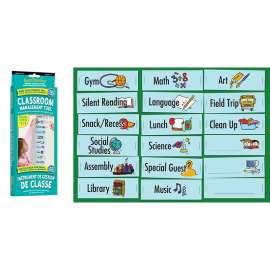 Grade 1-7 Classroom Visual Daily Schedule