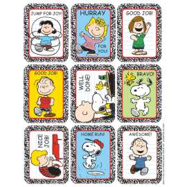 Peanuts Motivational Sticker, 36/pkg