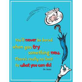 Dr. Seuss Try Something New 17" x 22" Poster