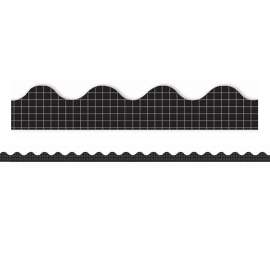 Simply Sassy - Black Grid Deco Trim