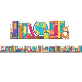Color My World Books Extra Wide Deco Trim