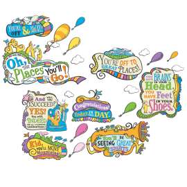 Dr. Seuss Oh The Places You'll Go Bulletin Board Set