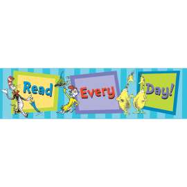 Cat in the Hat Read Every Day Classroom Banner