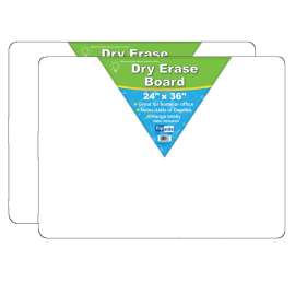 Dry Erase Board, 24" x 36", Pack of 2