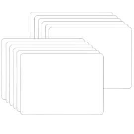 Two-Sided Dry Erase Board, 5" x 7", Pack of 12