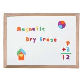 Wood Framed Magnetic Dry Erase Board 18" x 24"