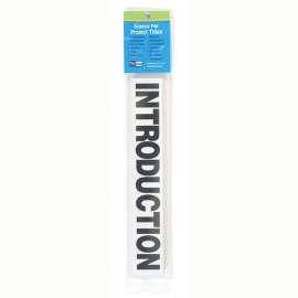 Science Fair Project Titles, Black, 13 Per Pack, 12 packs