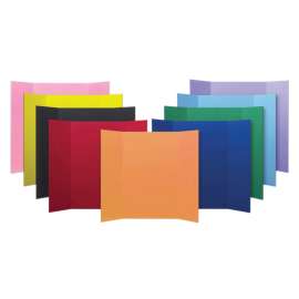 Corrugated Project Board, Assorted Colors, 36"W x 48"L, Pack of 24