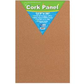 Cork Panel, 12 1/2" x 26"