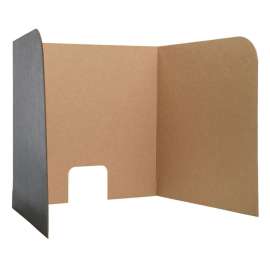 Computer Lab Privacy Screen, Small, 22" x 20" x 20", 3-Pack
