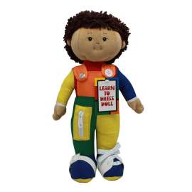 Learn-to-Dress Doll, Hispanic Boy