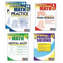 Singapore Math Bundle, Grade 5, Set of 5
