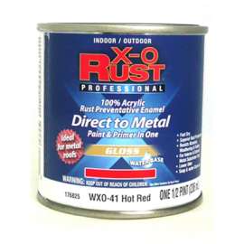 WXO1/2PT HRED WB Enamel