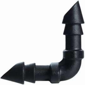 20PK 1/4" Barb Elbow