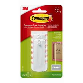2PK WHT Sawtooth Hanger