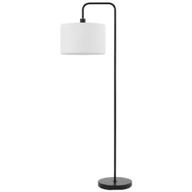 58" BLK Floor Lamp