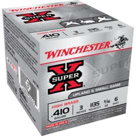 25RND 410GA 3" #6 Ammo