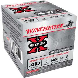 25RND 410GA 3" #6 Ammo