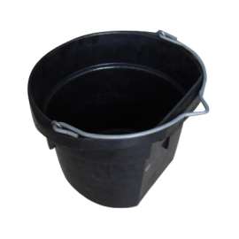 MR 18QT BLK FLT Bucket