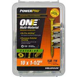 122PK 10x1/2 EXT Screw