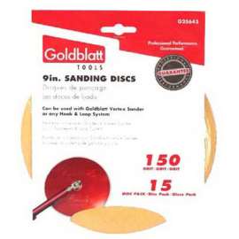15PK 9" 150G Sandpaper