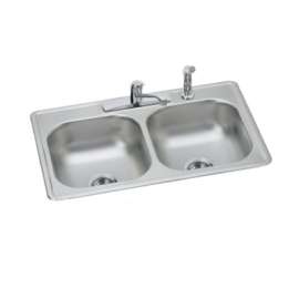 33x22 DBL Bowl Sink