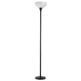 71" BLK Torch FLR Lamp