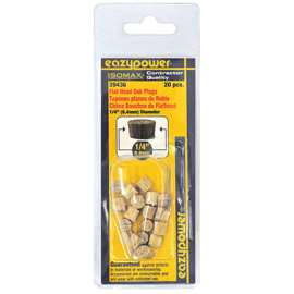 20PK 1/4 Oak FH Plug
