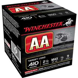25RND410GA 2-1/2#9 Ammo