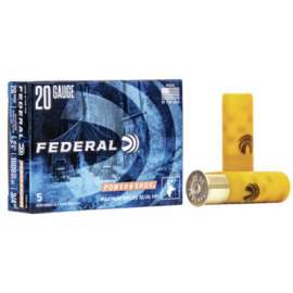 5RND 20GA Rif Slug Ammo