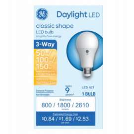GE LED 7/21W A21 Bulb