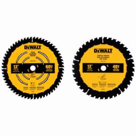 2PK 12" 40/60 Saw Blade