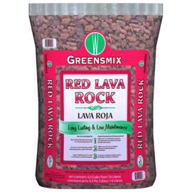 .5CUFT RED Lava Rock