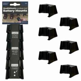 6PK BO12 BLK Batt Mount