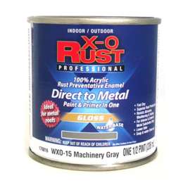 WXO 1/2PT GRY WB Enamel