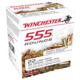 555RND 22LR Rifle Ammo